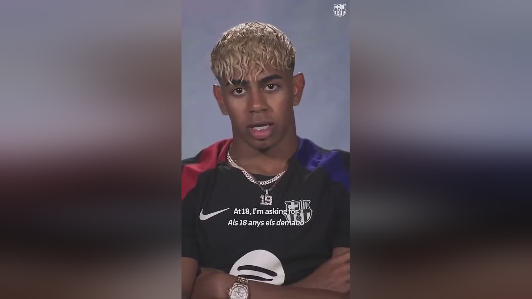 亞馬爾談生日愿望清單:將歐冠獎(jiǎng)杯帶回巴薩,同時(shí)全力爭取世界杯